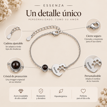 Pulsera Personalizada con Foto de Mascota